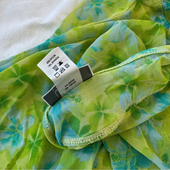 La SENZA Green and Blue Floral Camisole - Picture 8 of 8